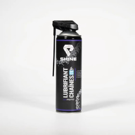 SHINE LUBRIFIANT CHAÎNES OFF ROAD MOTO 650ml SHINE LUBRIFIANT CHAÎNES OFF ROAD MOTO 650ml