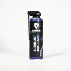SHINE LUBRIFIANT CHAÎNES ROAD MOTO 650ml SHINE LUBRIFIANT CHAÎNES ROAD MOTO 650ml