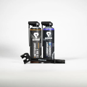SHINE KIT ENTRETIEN CHAÎNE ROAD MOTO SHINE KIT ENTRETIEN CHAÎNE ROAD MOTO