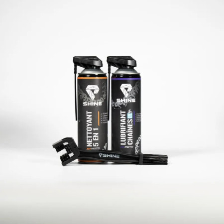 SHINE KIT ENTRETIEN CHAÎNE OFF ROAD MOTO