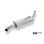 Silencieux avant sport 100% inox FOX EXHAUST SYSTEMS pour AUDI 100 TYPE C4