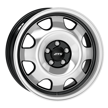 Jante ATS Cup Forged 8x19 ET43 5x112 Ø57mm noir bord polis