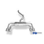 Catback avec silencieux arrière duplex sport 100% inox 2x106x71mm type 44 FOX EXHAUST SYSTEMS pour CUPRA ATECA