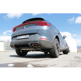 Silencieux arrière duplex sport 100% inox (sortie sous pare-chocs) FOX EXHAUST SYSTEMS pour CUPRA FORMENTOR