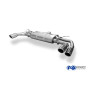 Silencieux arrière duplex sport (avec valves) 100% inox 2x88x74mm type 32 FOX EXHAUST SYSTEMS pour CUPRA FORMENTOR VZ5