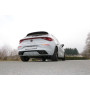 Silencieux arrière duplex sport 100% inox 2x80mm type 25 FOX EXHAUST SYSTEMS pour CUPRA LEON TYPE KL