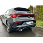 Silencieux arrière duplex sport 100% inox 1x100mm type 25 FOX EXHAUST SYSTEMS pour CUPRA LEON TYPE KL