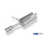 Silencieux arrière sport 100% inox 1x90mm type 16 FOX EXHAUST SYSTEMS pour DACIA DUSTER 4x2