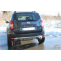 Silencieux arrière duplex sport 100% inox 1x145x65mm type 59 FOX EXHAUST SYSTEMS pour DACIA DUSTER 4x4