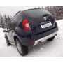 Silencieux arrière duplex sport 100% inox 1x90mm type 16 FOX EXHAUST SYSTEMS pour DACIA DUSTER 4x4