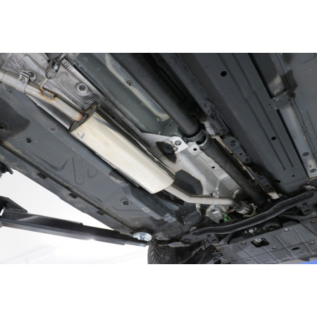 Silencieux avant sport 100% inox FOX EXHAUST SYSTEMS pour DACIA DUSTER 4x4 (facelift)