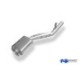 Silencieux avant sport 100% inox FOX EXHAUST SYSTEMS pour BMW 318is TYPE E30 (M-Tech 2)