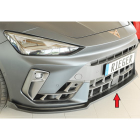 Lame de pare-chocs avant "noir" Rieger Tuning CUPRA LEON ST/Sportstourer TYPE KL Lame de pare-chocs avant "noir" Rieger Tuning CUPRA LEON ST/Sportstourer TYPE KL