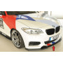 Lame de pare-chocs avant "noir" Rieger Tuning BMW SÉRIE 2 TYPE F22/F23