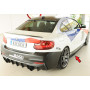 Lame de bas de caisse droit "noir" Rieger Tuning BMW SÉRIE 2 TYPE F22/F23