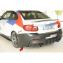 Lame de coin de pare-chocs arrière gauche "noir" Rieger Tuning BMW SÉRIE 2 TYPE F22/F23