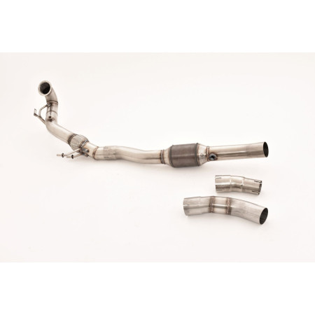 Downpipe avec catalyseur sport HJS 200 cpsi 100% inox FRIEDRICH MOTORSPORT pour AUDI TTS TYPE 8S