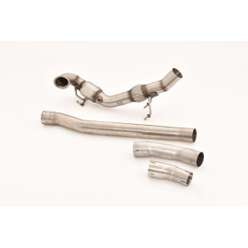 Downpipe avec catalyseur sport 200 cpsi 100% inox FRIEDRICH MOTORSPORT pour AUDI TTS TYPE 8S