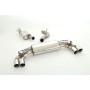 Catback avec valve 100% inox FRIEDRICH MOTORSPORT pour AUDI TTS TYPE 8S