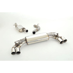 Catback avec valve 100% inox FRIEDRICH MOTORSPORT pour AUDI TTS TYPE 8S