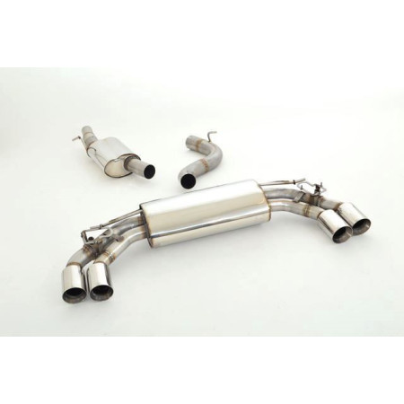 Catback avec valve 100% inox FRIEDRICH MOTORSPORT pour AUDI TTS TYPE 8S