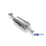 Silencieux arrière sport 100% inox 1x90mm type 13 FOX EXHAUST SYSTEMS pour DAIHATSU TERIOS J2 4x4