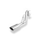 Système d'embout d'échappement 100% inox 1x140x90mm type 32 FOX EXHAUST SYSTEMS pour DODGE NITRO