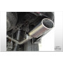 Système d'embout d'échappement 100% inox 1x140x90mm type 32 FOX EXHAUST SYSTEMS pour DODGE NITRO