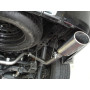 Système d'embout d'échappement duplex 100% inox 1x140x90mm type 32 FOX EXHAUST SYSTEMS pour DODGE NITRO