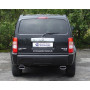 Système d'embout d'échappement duplex 100% inox 1x160x80mm type 53 FOX EXHAUST SYSTEMS pour DODGE NITRO
