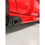 Silencieux arrière sidepipe sport (protection thermique) 100% inox 1x90mm type 12 FOX EXHAUST SYSTEMS pour DODGE VIPER SRT-10