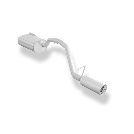 Silencieux arrière sport 100% inox 1x90mm type 13 FOX EXHAUST SYSTEMS pour FORD C-MAX