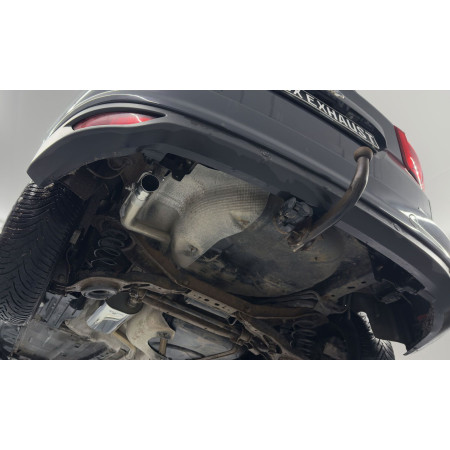 Silencieux arrière sport 100% inox 1x55mm type 16 FOX EXHAUST SYSTEMS pour FORD C-MAX 2