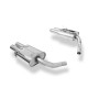 Silencieux arrière duplex sport 100% inox 2x90mm type 25 FOX EXHAUST SYSTEMS pour FORD EXPLORER (WUJ)