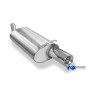 Silencieux arrière sport 100% inox 1x80mm type 13 FOX EXHAUST SYSTEMS pour FORD FIESTA MK3 (GFJ)
