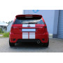 Silencieux arrière sport 100% inox 1x90mm type 13 FOX EXHAUST SYSTEMS pour FORD FIESTA MK5 ST