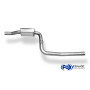 Silencieux avant sport 100% inox FOX EXHAUST SYSTEMS pour FORD FIESTA MK5 ST