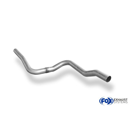 Tube de remplacement de silencieux avant sport 100% inox FOX EXHAUST SYSTEMS pour FORD FIESTA MK5 ST