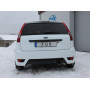 Silencieux arrière sport 100% inox 1x90mm type 14 + tube de liaison catalyseur FOX EXHAUST SYSTEMS pour FORD FIESTA MK5