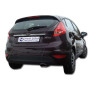Silencieux arrière sport 100% inox 1x145x65mm type 59 FOX EXHAUST SYSTEMS pour FORD FIESTA & FIESTA SPORT MK7 (JA8)