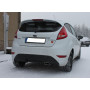 Silencieux arrière sport 100% inox 1x145x65mm type 59 FOX EXHAUST SYSTEMS pour FORD FIESTA & FIESTA SPORT MK7 (JA8)