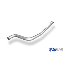 Tube de remplacement de silencieux avant 100% inox FOX EXHAUST SYSTEMS pour FORD FIESTA ST MK7 (JA8)