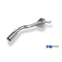 Silencieux arrière sport 100% inox 1x90mm type 24 FOX EXHAUST SYSTEMS pour FORD FOCUS MK2 (HAYON)