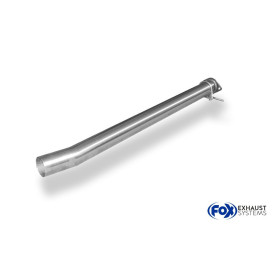 Tube de remplacement de silencieux avant 100% inox FOX EXHAUST SYSTEMS pour FORD FOCUS MK2/MK2 FACELIFT (HAYON/BREAK)