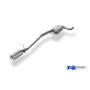 Silencieux arrière sport 100% inox 1x90mm type 13 FOX EXHAUST SYSTEMS pour FORD FOCUS MK2 (BREAK)