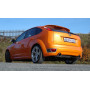 Silencieux arrière duplex sport 100% inox 1x100mm type 17 FOX EXHAUST SYSTEMS pour FORD FOCUS ST MK2