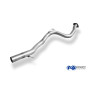 Tube de remplacement de silencieux avant 100% inox FOX EXHAUST SYSTEMS pour FORD FOCUS ST MK2