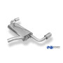 Silencieux arrière duplex sport 100% inox 1x90mm type 16 FOX EXHAUST SYSTEMS pour FORD FOCUS MK3