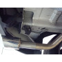 Silencieux arrière duplex sport 100% inox 1x106x71mm type 32 FOX EXHAUST SYSTEMS pour FORD FOCUS MK3