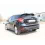 Silencieux arrière duplex sport 100% inox 1x100mm type 16 FOX EXHAUST SYSTEMS pour FORD FOCUS ST-LINE MK3